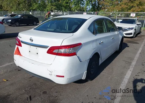 2015 Nissan Sentra S from USA, damaged, VIN 3N1AB7AP3FY329179